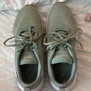 Puma SoftFoam Green Sneakers